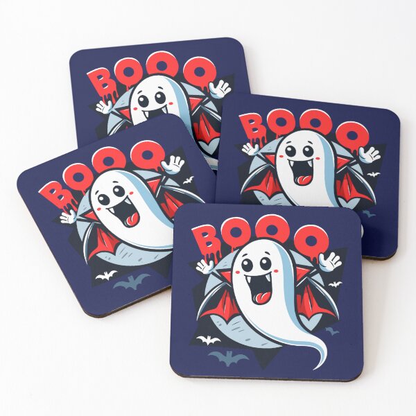 Item preview, Sink Your Teeth into Spooky Style: Vampire Boo Ghost T-Shirt for Halloween! designed and sold by OminaArt.