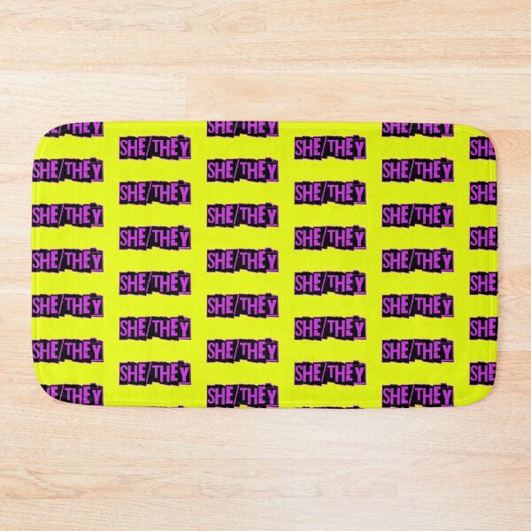 Item preview, Punk Pronouns: She/They (purple) designed and sold by roastbeefk.