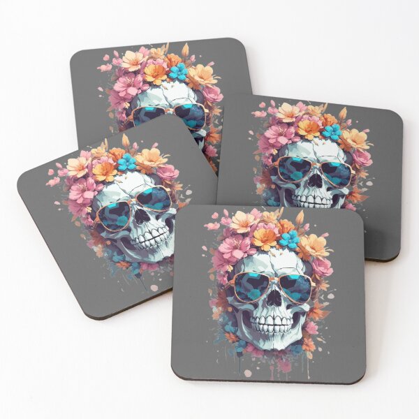 Item preview, Colorful Skull Face designed and sold by TeenVibe-Shop.
