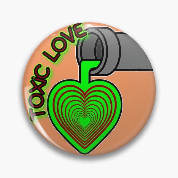 Item preview, Toxic Love <3 designed and sold by Wilco-Stickers.