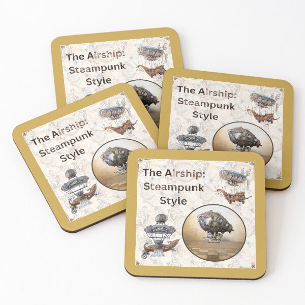 Item preview, The Airship Steampunk Style. Design designed and sold by CoyoteGifts.
