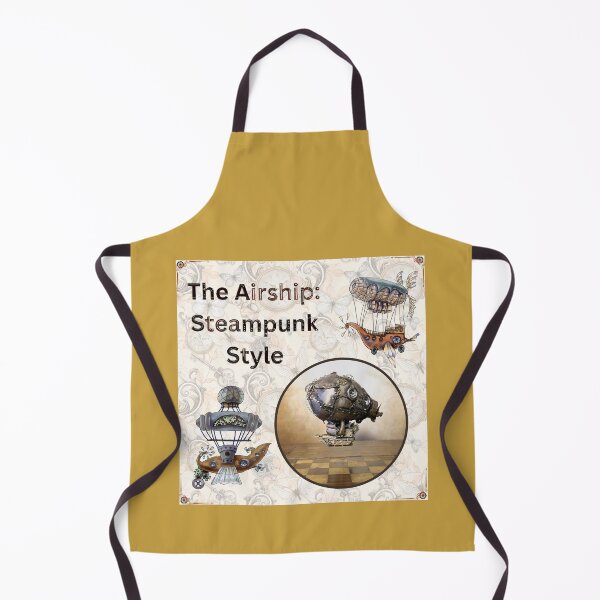 Aperçu de l'œuvre Le style Steampunk du dirigeable. Conception créée et vendue par CoyoteGifts.