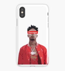 21 Savage cartoon iPhone Case