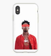 21 Savage cartoon iPhone Case