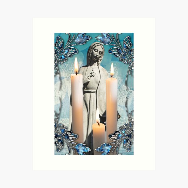Item preview, Mother Mary Altar Art designed and sold by Alexandra Smith.