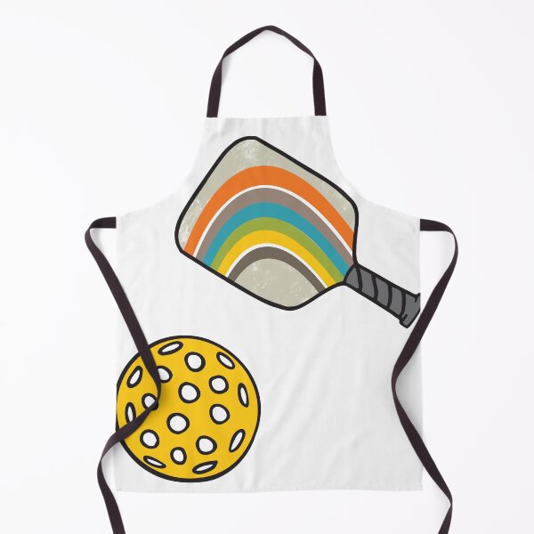 Item preview, Simple pickleball and paddle illustration with Pickleballer designed and sold by PenToPixel.