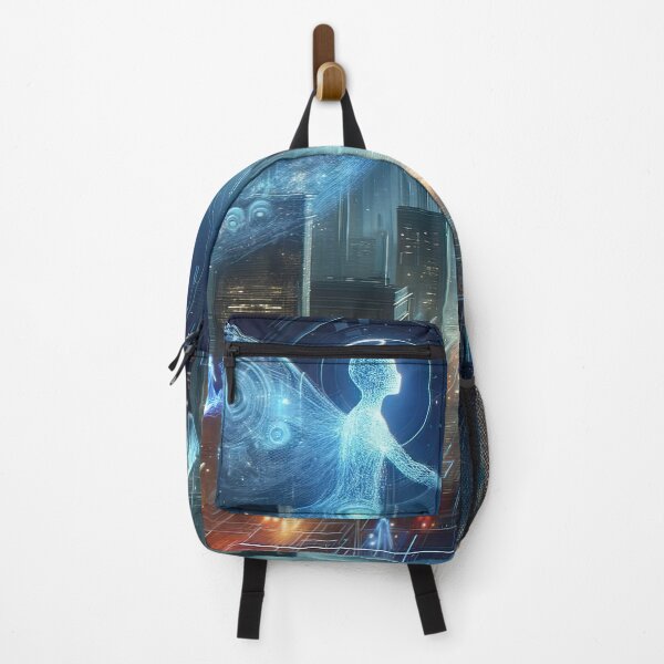 Item preview, Luminous Entities Overseeing the Metropolis designed and sold by Newpixelland.