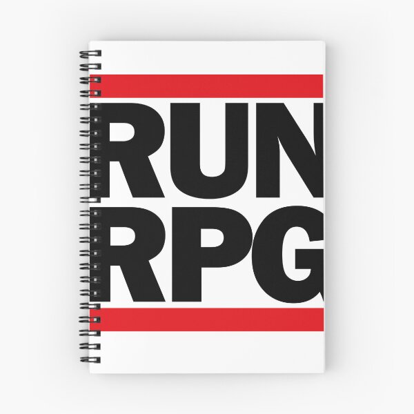 Item preview, RUN RPG - black designed and sold by Electric Adventure Land.