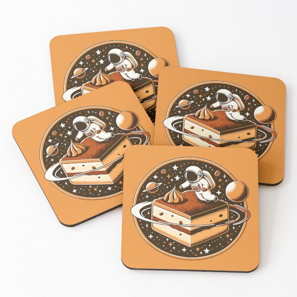 Item preview, Tiramisu Cake In Space designed and sold by SweetClicks123.