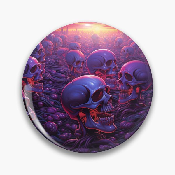 Item preview, Skulls of the Next Generation at Sunrise designed and sold by Matt's Artificial Nature.