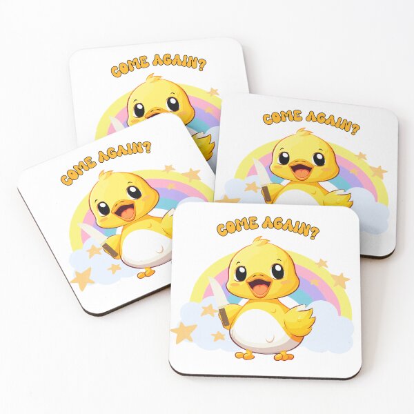 Item preview, Funny Angry Duck Come Again? designed and sold by OnceOnlyArt.