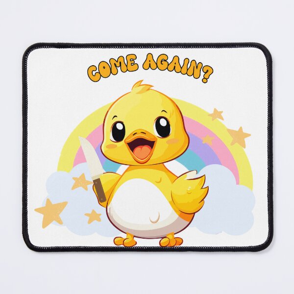 Item preview, Funny Angry Duck Come Again? designed and sold by OnceOnlyArt.