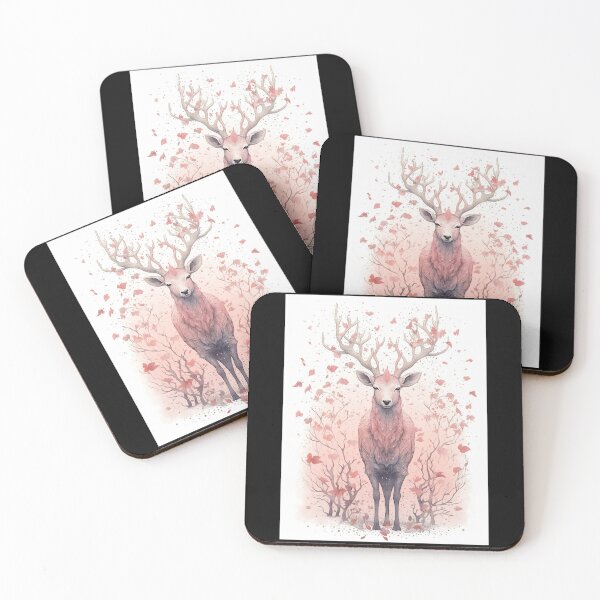 Item preview, A Beautiful Pink Deer designed and sold by TorpStore.
