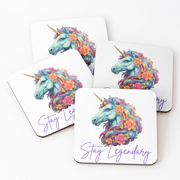 Item preview, Stay Legendary Rainbow Unicorn designed and sold by ChrisM63.