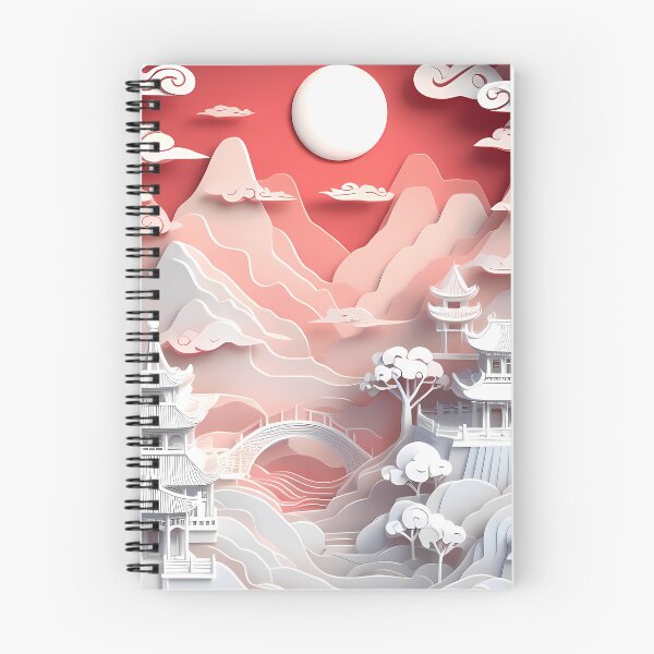 Item preview, Chinese landscape papercut designed and sold by WalterGomes.