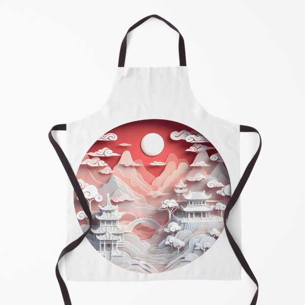 Item preview, Chinese landscape papercut designed and sold by WalterGomes.