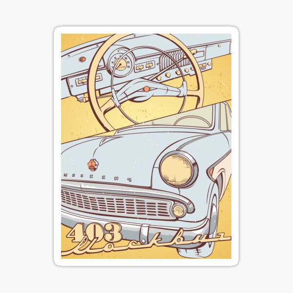 Moskvich 403 Sticker