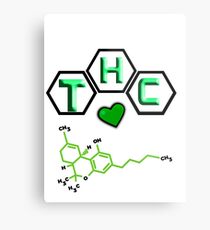 Cannabis Metal Print