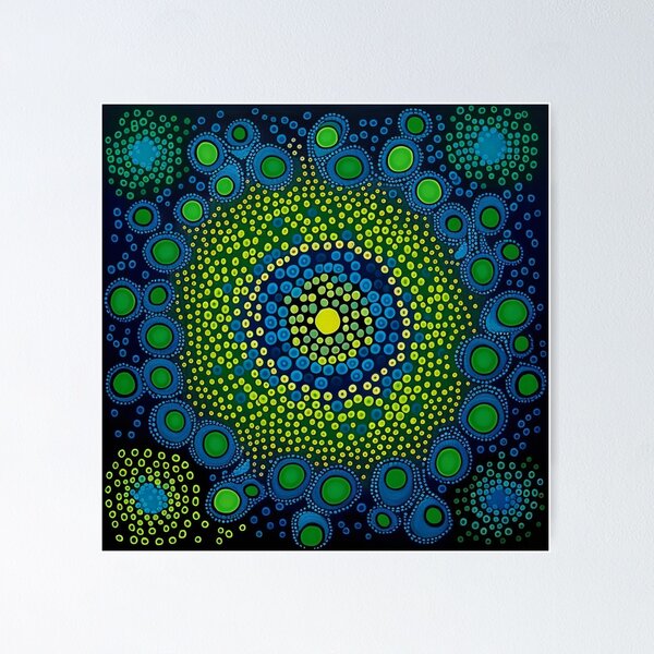 Item preview, Aboriginal Art Print  designed and sold by ArtbyEricG.