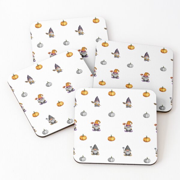 Item preview, Halloween Gnomes with Pumpkins designed and sold by Ink Rebellion.