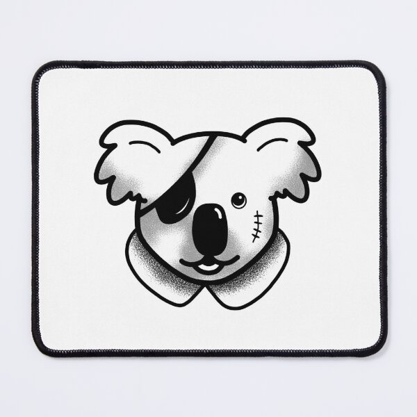 Item preview, Pirate Koala Tattoo designed and sold by jazzydevil.