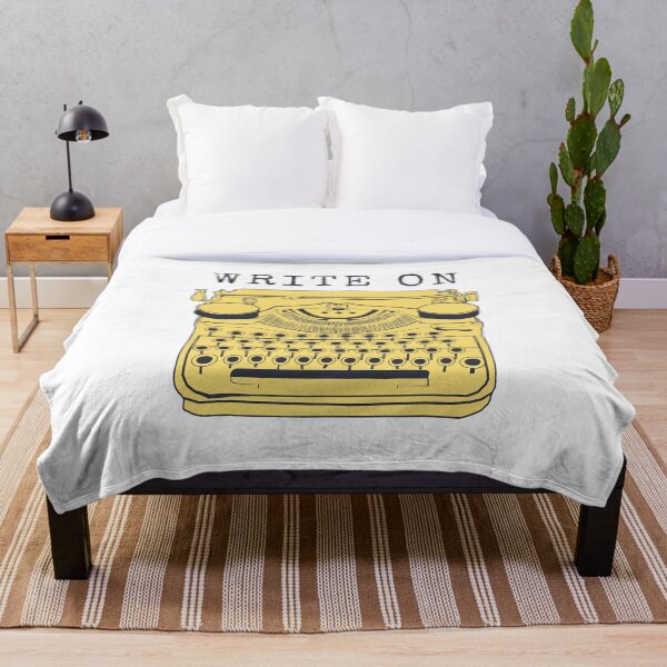 Item preview, Write On Typewriter designed and sold by TheBookishLife.