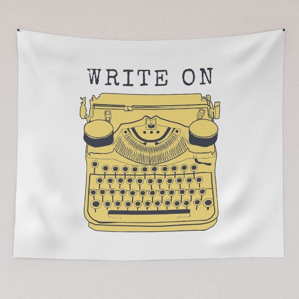 Item preview, Write On Typewriter designed and sold by TheBookishLife.