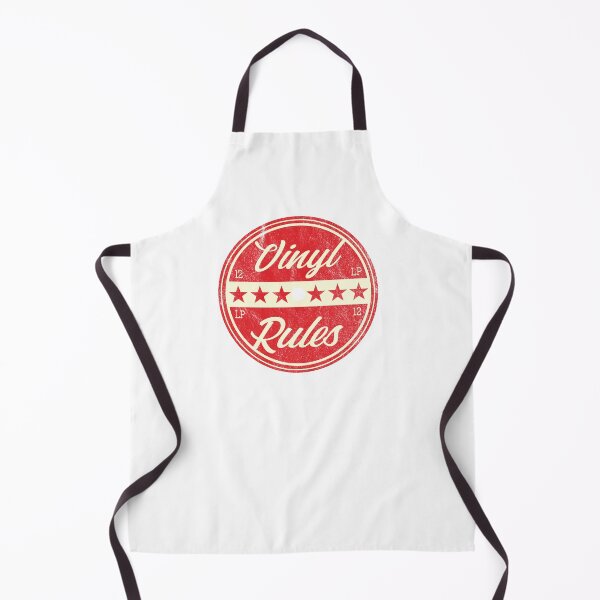 Item preview, Vinyl Rules Vintage Record Label Design designed and sold by analogdreamz.