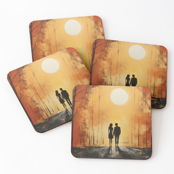 Item preview, togather walk road love designed and sold by UILOVE.