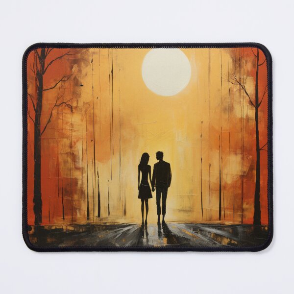 Item preview, togather walk road love designed and sold by UILOVE.