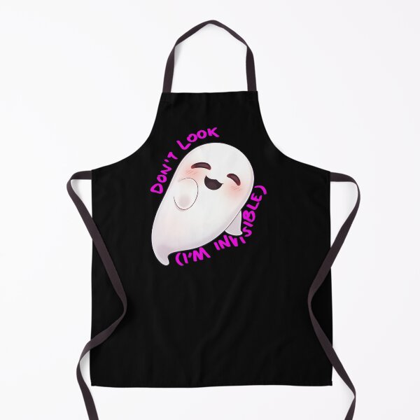 Item preview, Don't Look I'm Invisible Ghost Hydroflask Sticker and Shirt Design by Zeesdesign on Redbubble designed and sold by ZEESDESIGN.