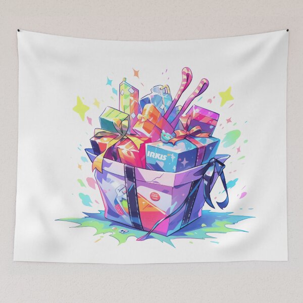 Item preview, Shopping Cart Full of Gifts designed and sold by KaleidoKiosk.