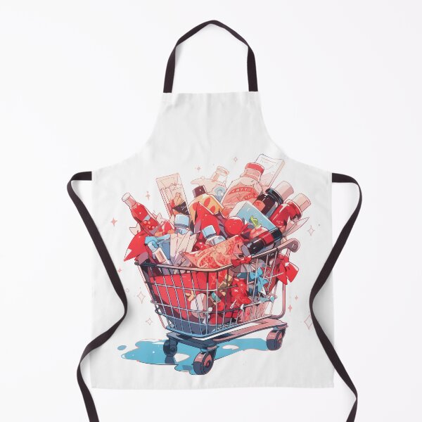 Item preview, Shopping Cart Full of Gifts designed and sold by KaleidoKiosk.
