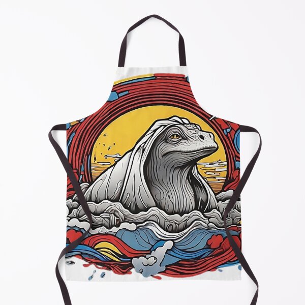 Item preview, The great Wave Dinossaur designed and sold by OnlyClassicArt.