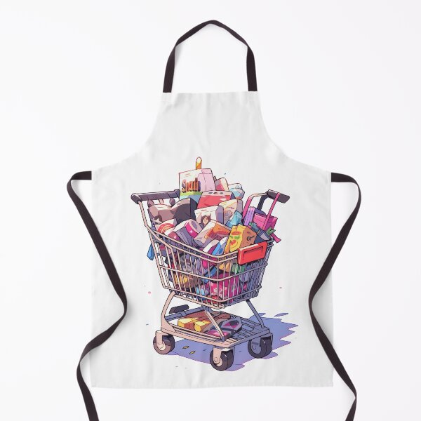 Item preview, Shopping Cart Full of Gifts designed and sold by KaleidoKiosk.