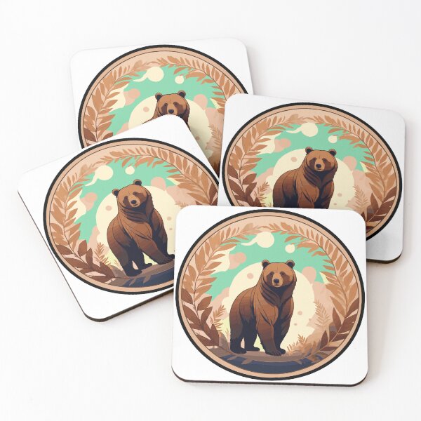 Item preview, Bear - Vector animals collection designed and sold by artbymetomkp.