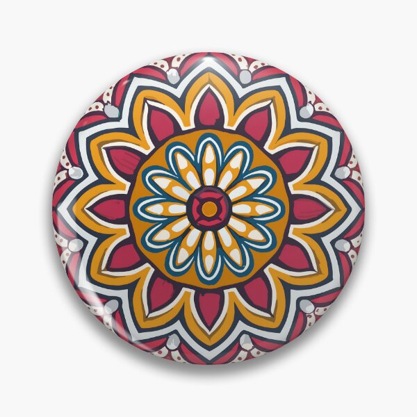 Item preview, Colorful Rangoli Design designed and sold by Jollys-ArtShop.