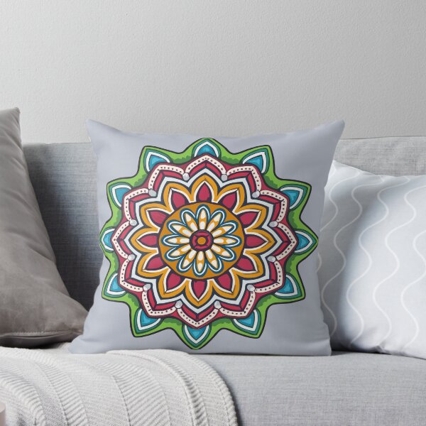 Item preview, Colorful Rangoli Design designed and sold by Jollys-ArtShop.