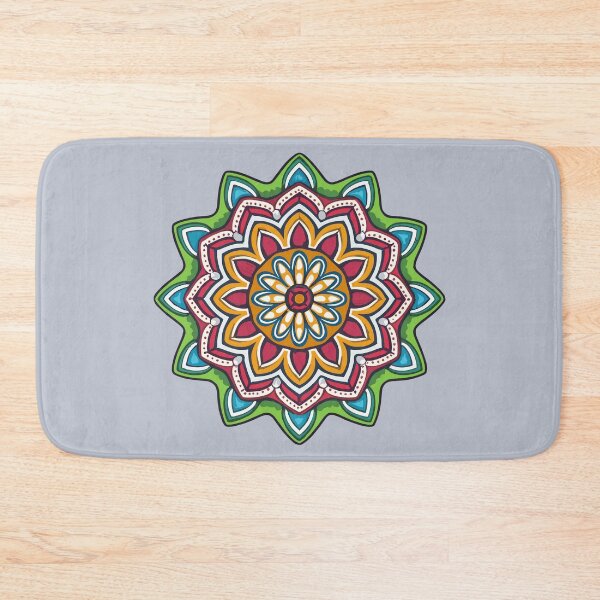 Item preview, Colorful Rangoli Design designed and sold by Jollys-ArtShop.