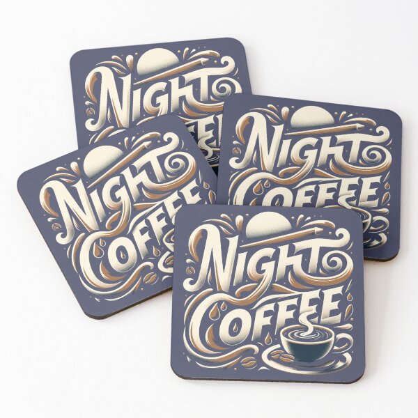 Item preview, Night Coffee designed and sold by NeatSplash.