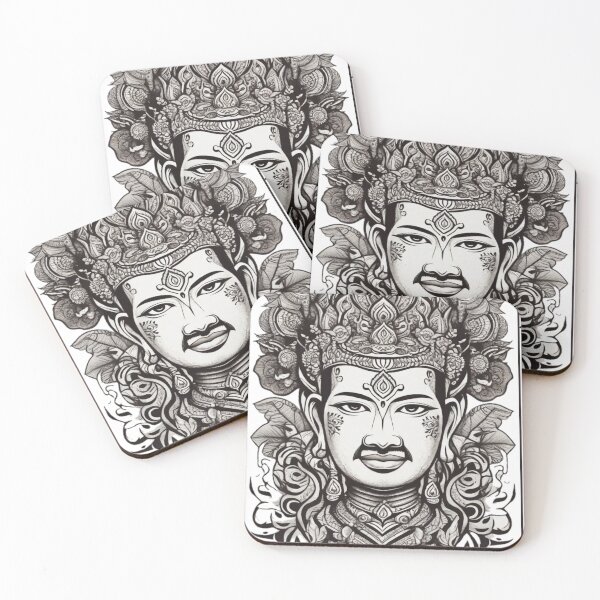 Item preview, Thai Inspired Artwork with Ornate Thai Plant Ornaments designed and sold by fariz yuhdi.