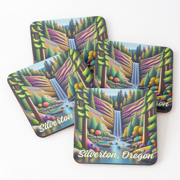 Item preview, Silverton Oregon Silver Falls State Park designed and sold by OregonsOwn.