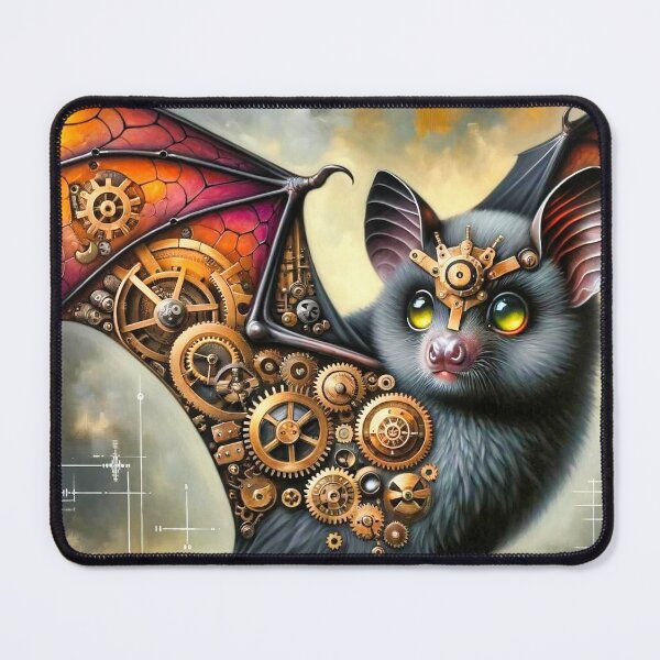 Item preview, Steampunk Baby Black Bat designed and sold by NovosArt.