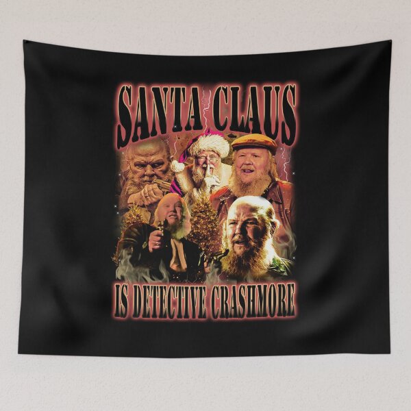 Item preview, Santa Claus is Detective Crashmore - 90's bootleg design designed and sold by Primotees.