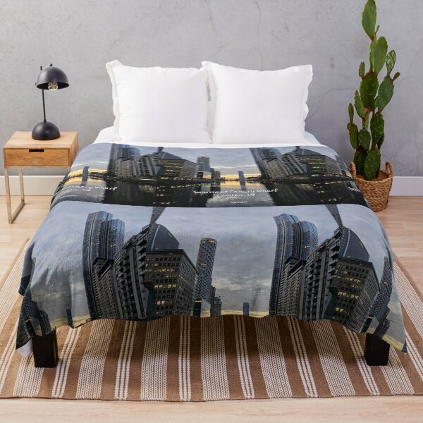 Item preview, Sunrise at Canary Wharf, London designed and sold by LifeinTCI.
