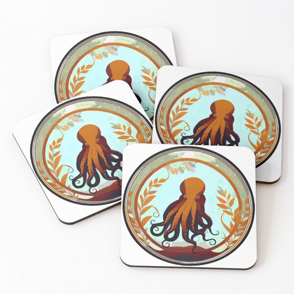 Item preview, Octopus - Vector animals collection designed and sold by artbymetomkp.