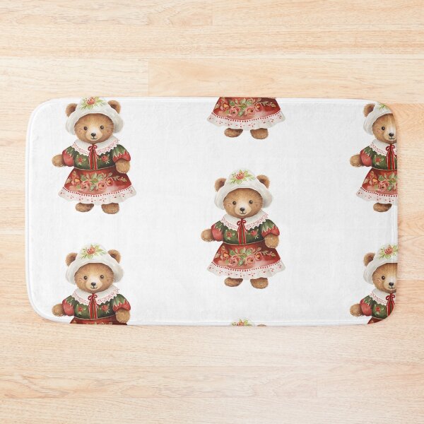 Item preview, Cute teddy bear in traditional dress designed and sold by wpws.