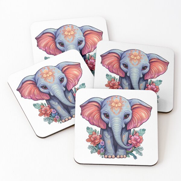 Item preview, Painted Indian Elephant Sticker designed and sold by ChrisM63.