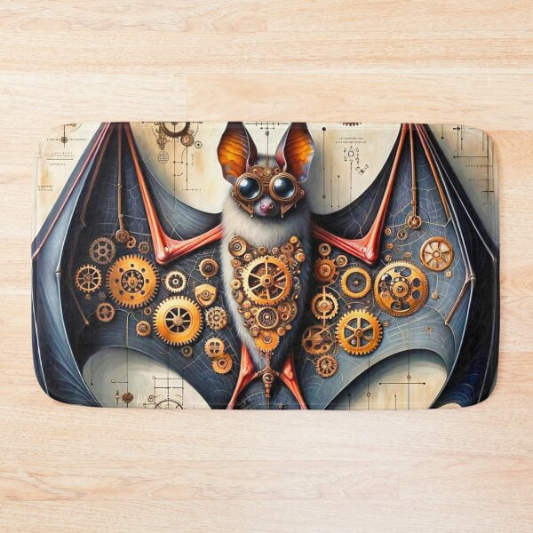 Item preview, Steampunk Black Bat designed and sold by NovosArt.
