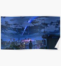 Kimi no na wa scenery Poster